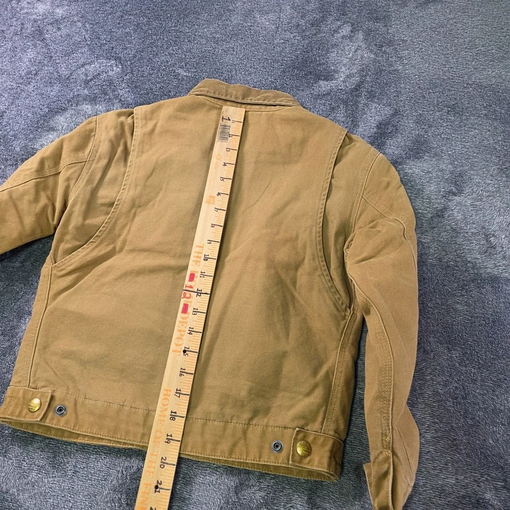 Ralph Lauren Polo Country Corduroy Collar Detroit Canvas Jacket Kids M 10-12